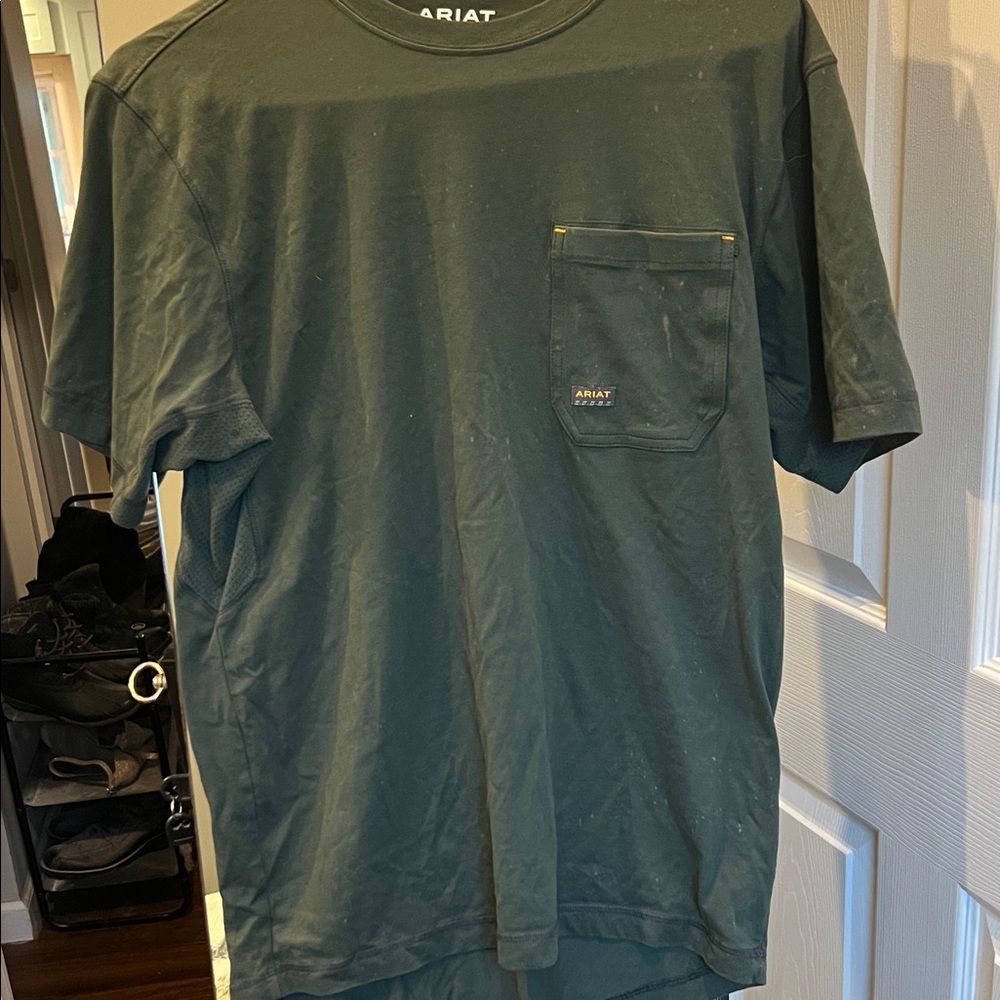 Ariat Men's Dark Green Short Sleeve Tee